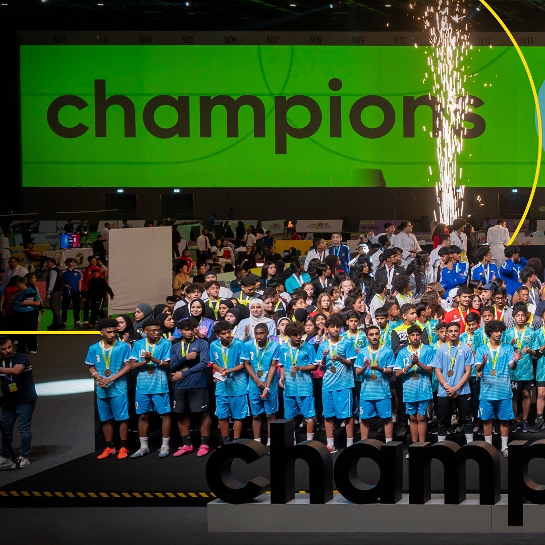Capturing the champions of the 2024 UAE School Games season